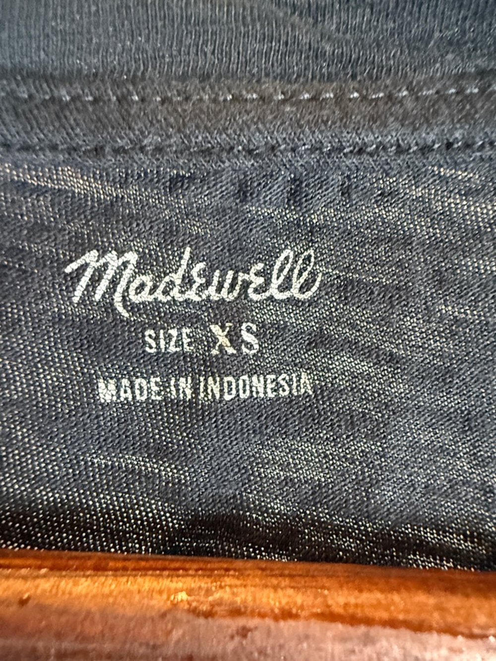 Madewell Black V-Neck Pocket Tank Top | Size XS - Picture 2 of 5